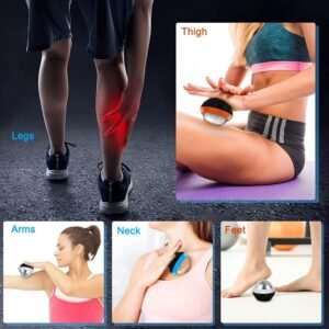 Cryo Ball Cold Massage Roller Ball for Foot, Knee, Neck - 2.4 Inches Cryosphere ...