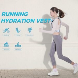 Running Vest for Women Men, USA Original Patent, Adjustable Chest Straps Running...