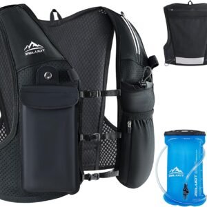 Running Vest for Women Men, USA Original Patent, Lightweight Breathable Hydratio...