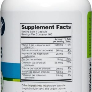 NutriBiotic Essential Electrolytes, 100 Ct Capsules | Supports Increased Perform...