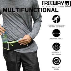 FREEWAYMultifunction Running Bag - Sports belt - Training Belt with Water Bottle...