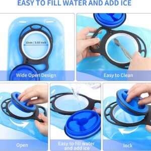 KUYOU Hydration Bladder, Water Bladder Leakproof Water Reservoir Hydration Pack ...