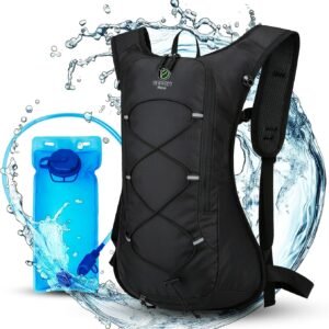 Hydration Pack with 2L Water Bladder - Includes Storage Compartments - Ideal for...