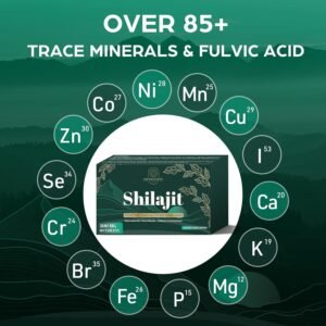 30,000 MG Shilajit Tablets, Shilajit Himalayan Organic, with Fulvic Acid & 85+ T...