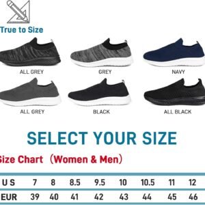 JIAFO Mens Shoes Walking Shoes for Men Mens Slip On Shoes Sneakers for Men, Casu...