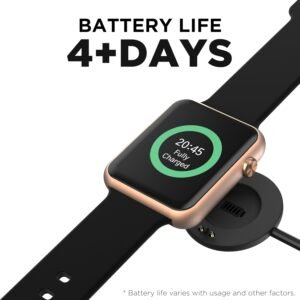 iTouch Air 4 Smartwatch - Fitness Tracker, Heart Rate Monitor, Customizable Watc...