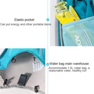 5L Lightweight Running Backpack Outdoor Sports Trail Racing Marathon Hiking Fitn...