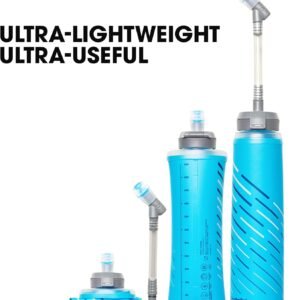 HydraPak UltraFlask (500ml/600ml) - Collapsible Soft Flask Water Bottle for Hydr...