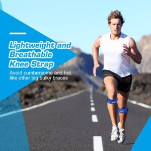 IPOW 2 Pack Knee Pain Relief & Patella Stabilizer Knee Strap Brace Support for H...