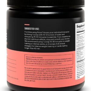 LEGION- All Natural Nitric Oxide Preworkout Drink to Boost Energy, Creatine Free...