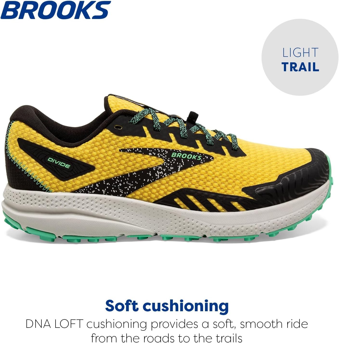 Brooks Men’s Divide 4 Trail Running Shoe