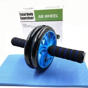 Abdominal Muscle Training Rollers, 5-In-1 Roller Kit with Knee Pads, Push-Up Bar...