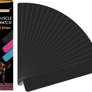 Kinesiology Tape Pro Athletic Sports (20 Precut Strips) Waterproof Breathable At...