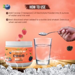 Electrolyte Powder - Refreshing Workout Recovery Electrolytes, Sugar Free, Glute...