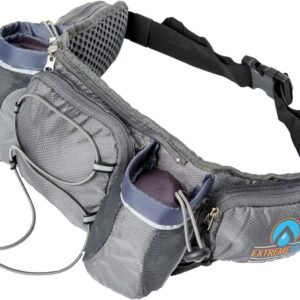 ExtremeMIST Detachable Hydration Waist Pack - Water Bottle Holder Fanny Pack | B...