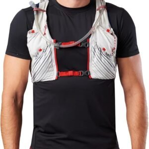 Nathan Pinnacle 12L Race Vest & Hydration Pack with 1.6L Bladder, Water-Resistan...