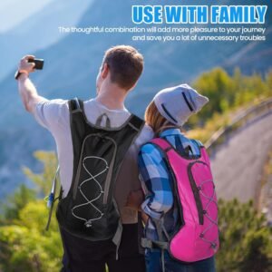 Wesiti 2 Pack Hydration Backpack Pack with 2 Pcs 2L Hydration Bladder Hiking Bac...