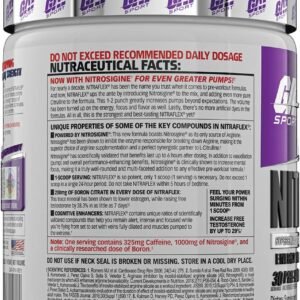 GAT SPORT, Nitraflex Advanced Pre-Workout Powder, Increases Blood Flow, Boosts S...