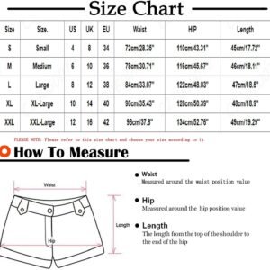 2024 Linen Shorts Women Summer Drawstring Elastic Waist Shorts Casual Comfy Ligh...