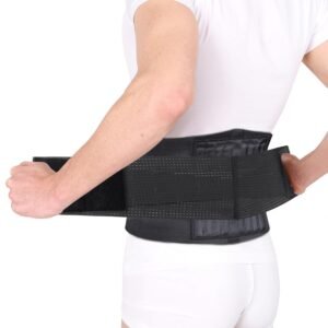 Back Brace - Breathable Waist Belt Lumbar Support for Lower Back Pain Relief, Re...