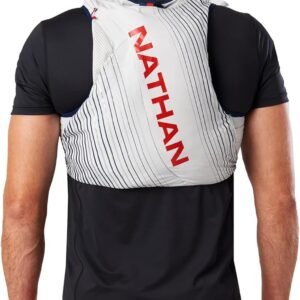 Nathan Pinnacle 12L Race Vest & Hydration Pack with 1.6L Bladder, Water-Resistan...