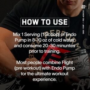 BARE PERFORMANCE NUTRITION, BPN Endo Pump Pre-Workout Muscle Pump Enhancer, Incr...