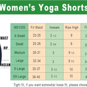 CADMUS Women's 5" /2" High Waist Stretch Athletic Workout Shorts with Pocket