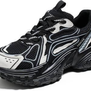 Mens Running Shoes Tennis Walking Shoes Chunky Sneakers Workout Casual Athletic ...