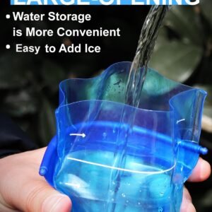 Hydration Bladder,1L/1.5L/2L/3L Water Bladder for Hydration Pack,BPA-Free Leakpr...