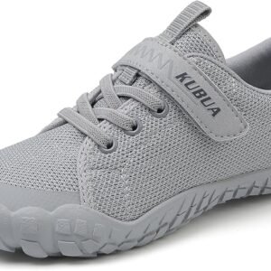 KUBUA Kids Barefoot Shoes Boys Girls Sneakers Naturally Splay Shoes Toddler Litt...
