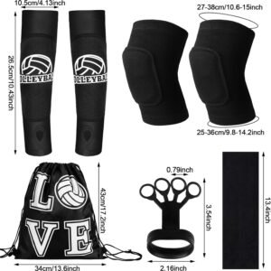 Wettarn 8 Set Volleyball Training Equipment Aid Solo Volleyball Trainer Kit, Inc...