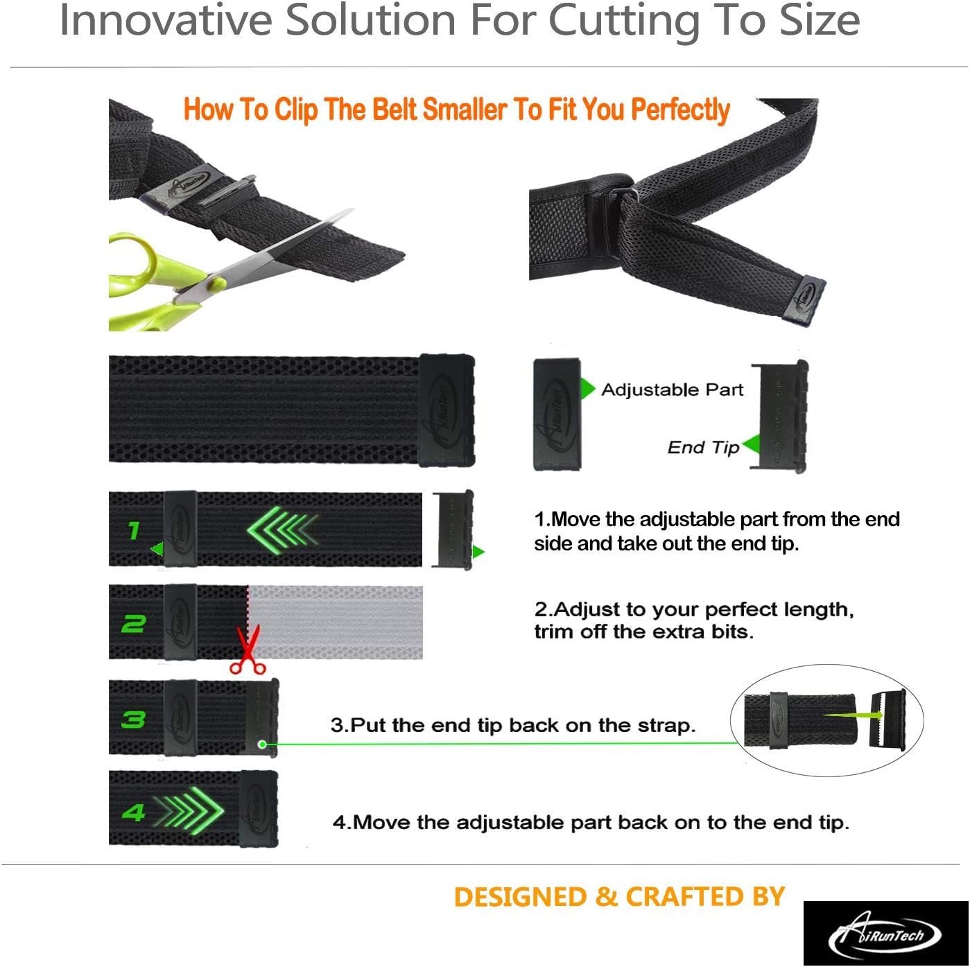 AiRunTech Hydration Running Belt with Water Bottle, Running Fanny Pack for Phone...