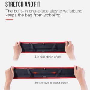 AONIJIE Hydration Belt Running Fanny Pack, with 250ml Soft Water Bottle Flask Ph...