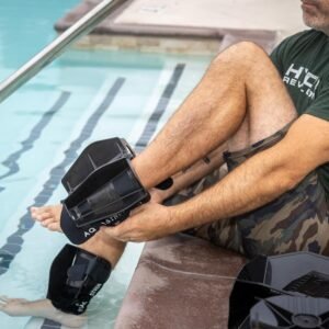 Aquatic Resistance Fins | Increase Drag for Strength & Toning | Pool Fitness Wat...