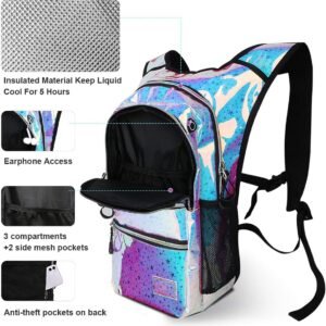 Hydration Backpack Pack, Water Backpack 20L Capacities Included 2L Hydration Bla...