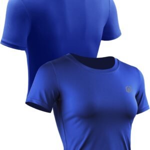 NELEUS Women's Running Crop Tank Tops Dry Fit Workout Athletic Crop Shirts Pack ...