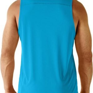 Men's Neon Swim Tank Tops Quick Dry Running Athletic Workout Gym Yoga Swimming B...