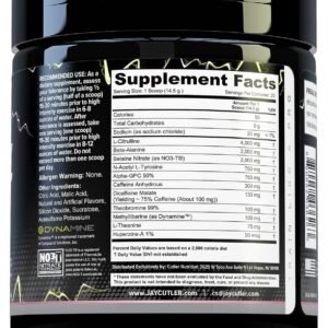 Cutler Nutrition High Stim Pre Workout Powder Prevail Rush Preworkout for Men & ...