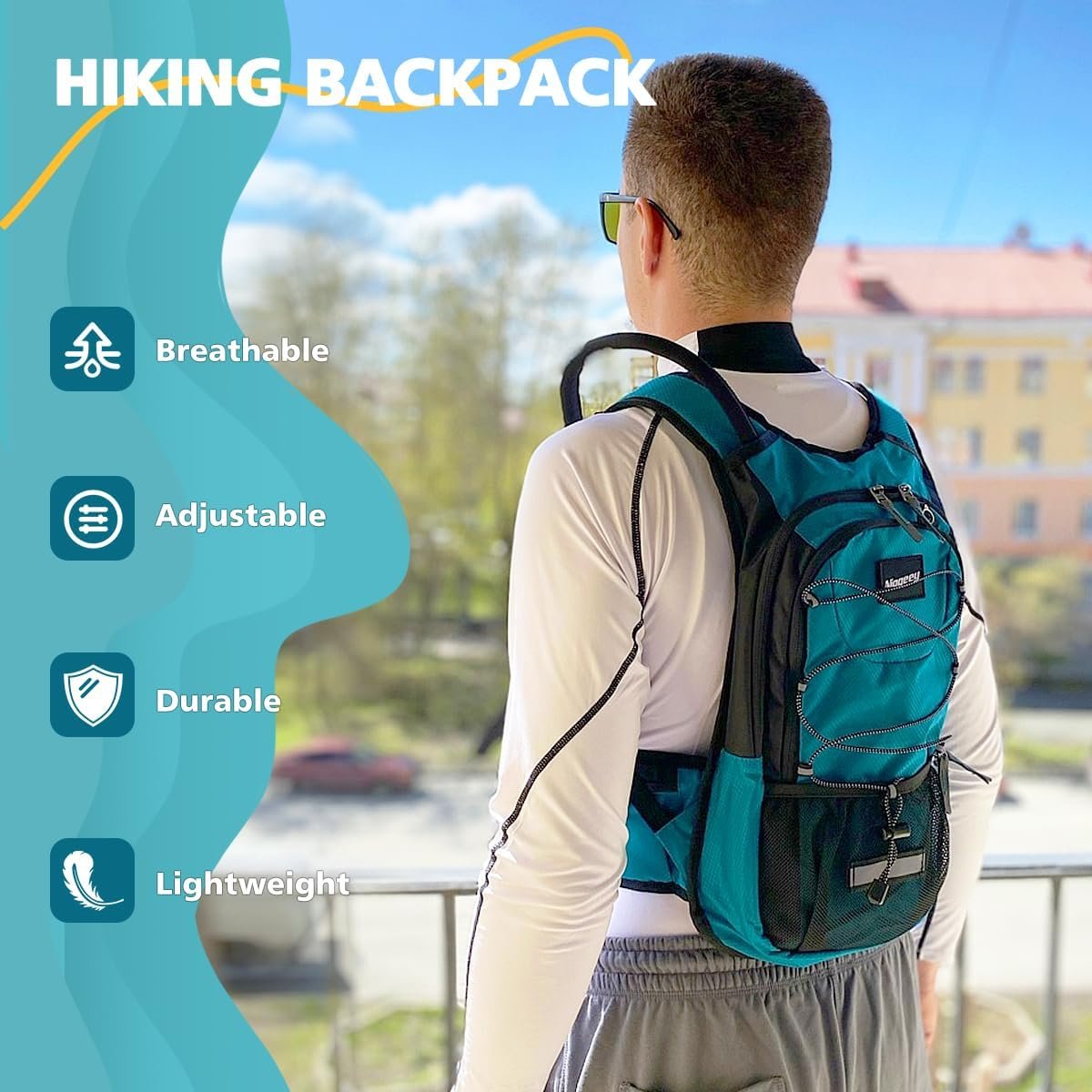 Hydration Pack, Insulated Hydration Backpack with 2L Hydration Bladder, Hiking B...