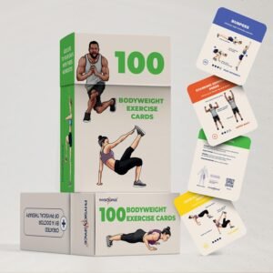 Best 100+ Bodyweight Exercise Cards Perfect at Home Workout- PhysioSpace - for A...