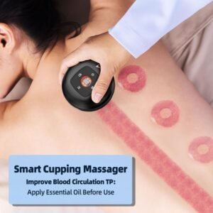 2 Electric Cupping Therapy Set, 5-in-1 Smart Cupping kit with Red Light Therapy,...