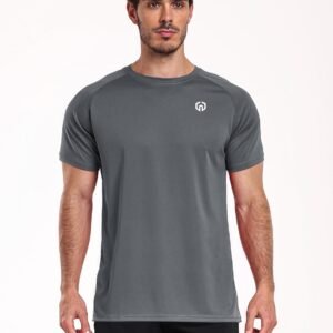 NELEUS Men's Dry Fit Athletic Running Shirt