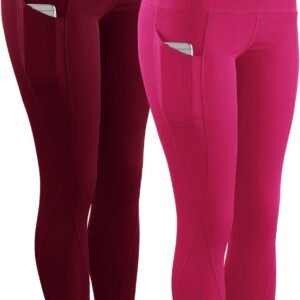 NELEUS High Waist Running Workout Leggings for Yoga with Pockets