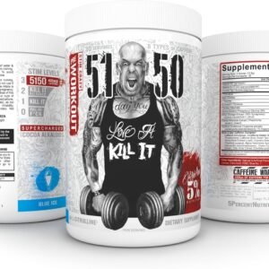 5% Nutrition Rich Piana 5150 High Stim Pre-Workout Powder | Extreme Energy, Focu...