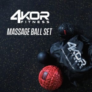 4KOR Massage Balls for Physical Therapy - Trigger Point Balls - Muscle Relief fo...