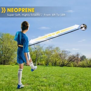 Soccer Training Equipment for Kids Adults, Solo Soccer Trainer Belt, with Upgrad...