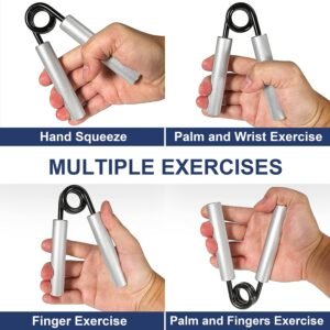 FLYFE Grip Strength Trainer, Hand Grip Strengthener, Forearm Strengthening Devic...