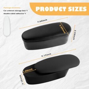 OFBAND Upgrade Arm Rest for Car with Car Armrest Storage Box,Car Armrest Cushion...