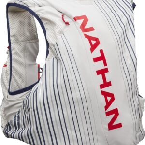 Nathan Pinnacle 12L Race Vest & Hydration Pack with 1.6L Bladder, Water-Resistan...