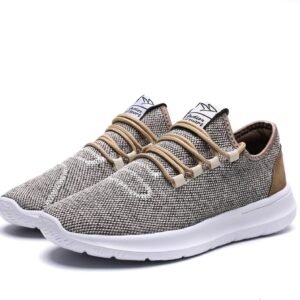 KEEZMZ Men's Running Shoes Fashion Breathable Sneakers Mesh Soft Sole Casual Ath...